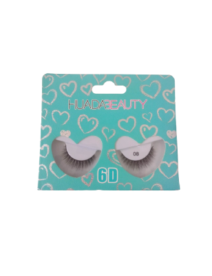 Faux Cils Naturels 6D - 08 - Huada Beauty