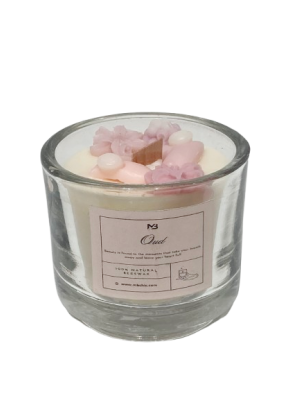 Bougie Parfumée au Oud  -  Pot en Verre Épurén 295g