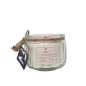 Bougie Parfumée au Oud - Pot en Verre Texturé  150G