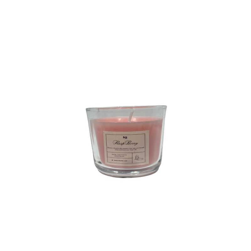 Bougie Parfumée BIO | Framboise - 250G