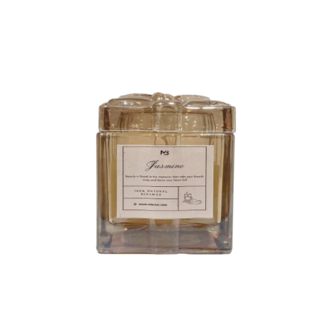 Bougie Parfumée BIO| Pot en Verre Papillon - 300G