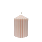 Bougie Parfumée BIO | Cylindrique Striée