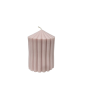 Bougie Parfumée BIO | Cylindrique Striée