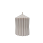 Bougie Parfumée BIO | Cylindrique Striée