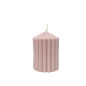 Bougie Parfumée BIO | Cylindrique Striée