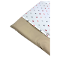 Tapis à Langer Bébé 80x50 cm – Coton Doux avec Intérieur Imperméable