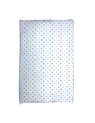 Tapis à Langer Bébé 80x50 cm – Coton Étoilé avec Intérieur Imperméable