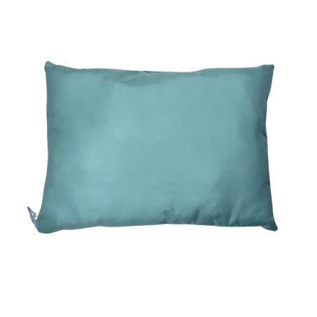 Coussin Bébé – 100% Coton – Motif Oursons & Uni Vert d’Eau |45 x 30 cm