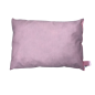 Coussin Bébé – 100% Coton – Motif Étoiles & Uni Rose | 45 x 30cm