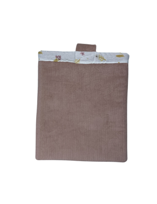 Protège Carnet de Santé Bébé – Design Floral et Côtelé