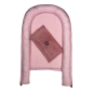 Nid Bébé Bordeaux & Rose – 100% Coton – 110 x 73 cm Nid Bébé Bordeaux & Rose – 100% Coton – 110 x 73 cm