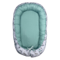 Nid Bébé – 100% Coton – Motif Oursons et Vert Pastel
