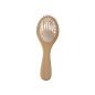 Brosse cheveux Pneumatique en Bois - Ronde